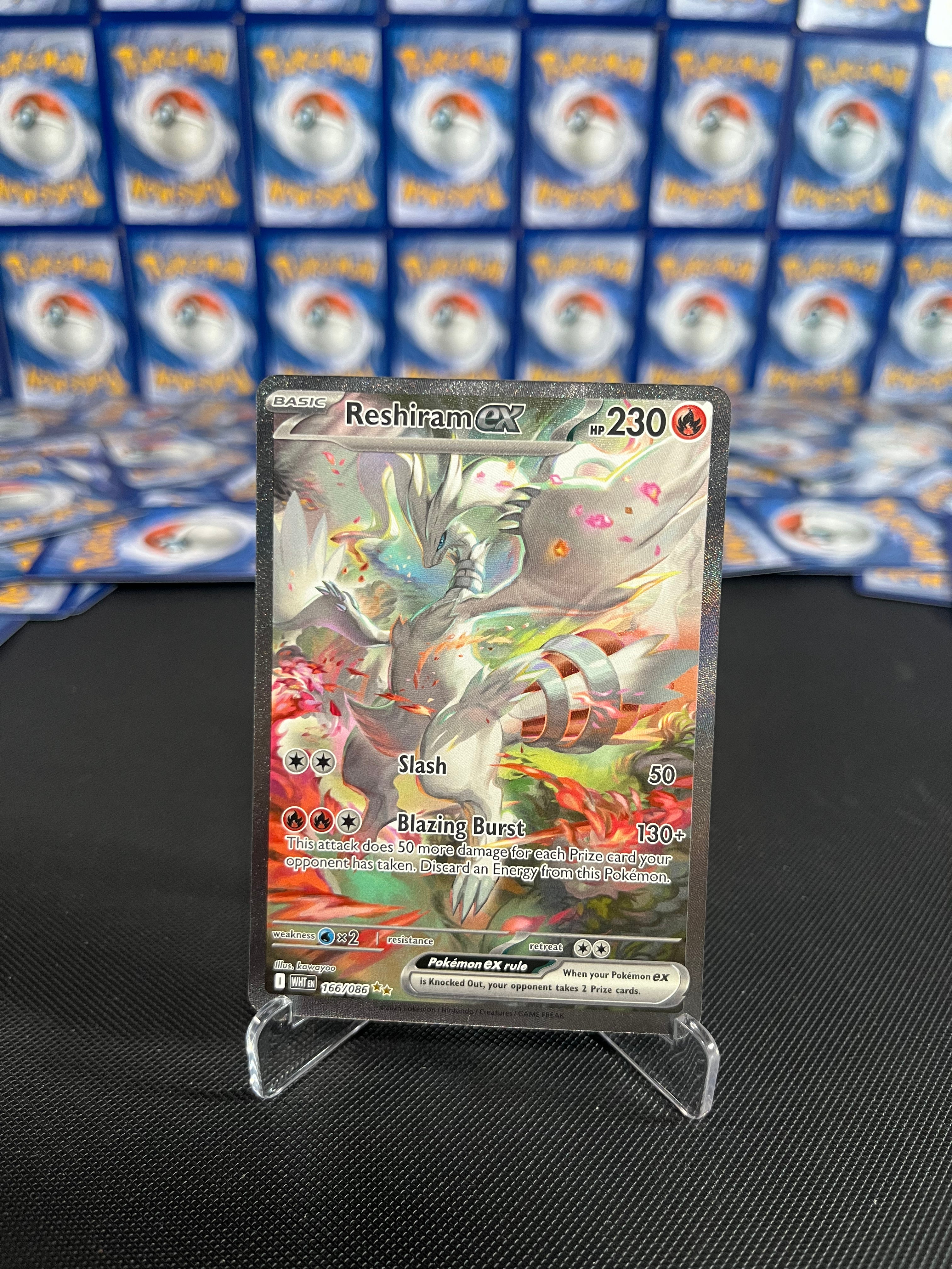 Reshiram Ex #166