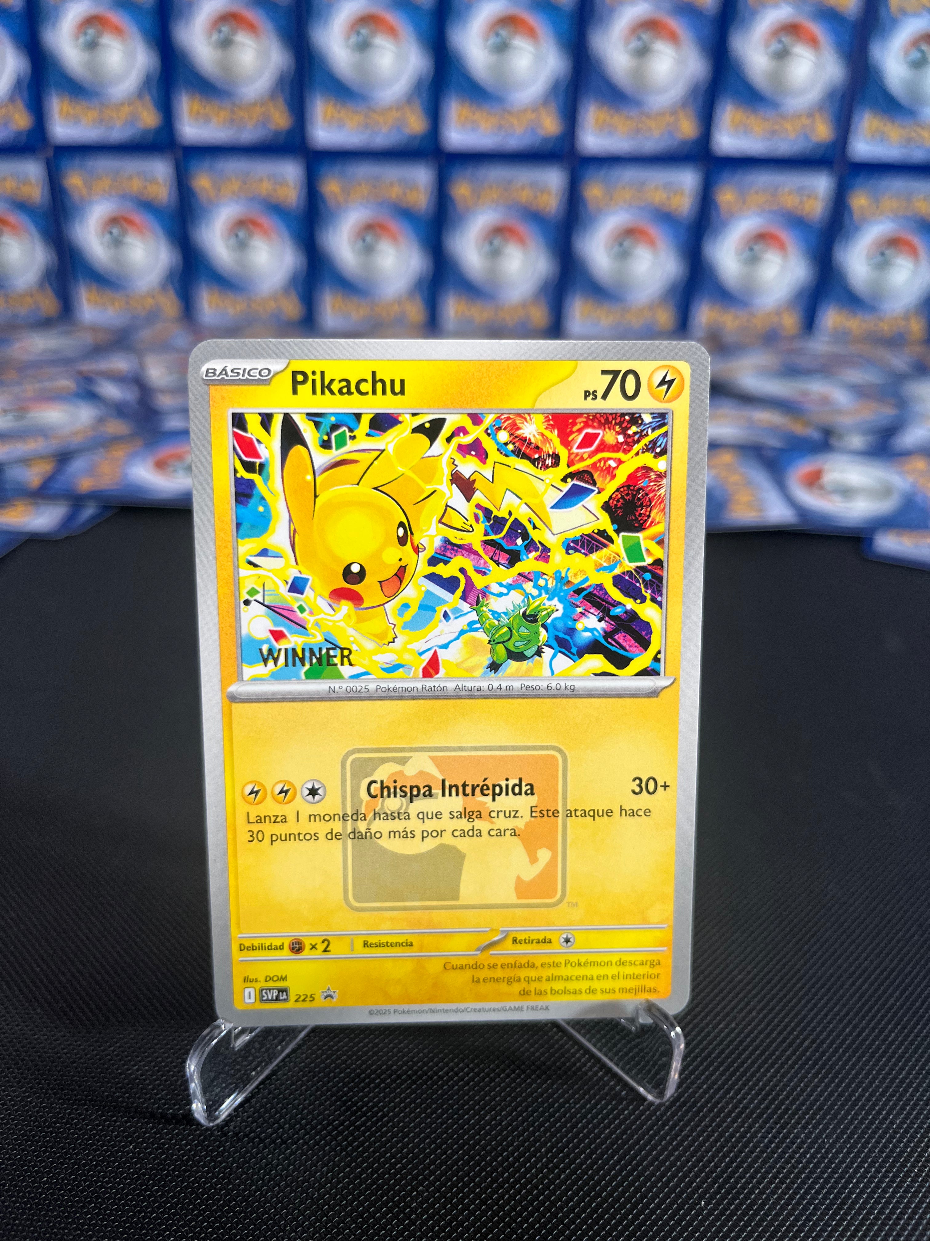 Pikachu # 225 (World Championship 2025) [Winner]