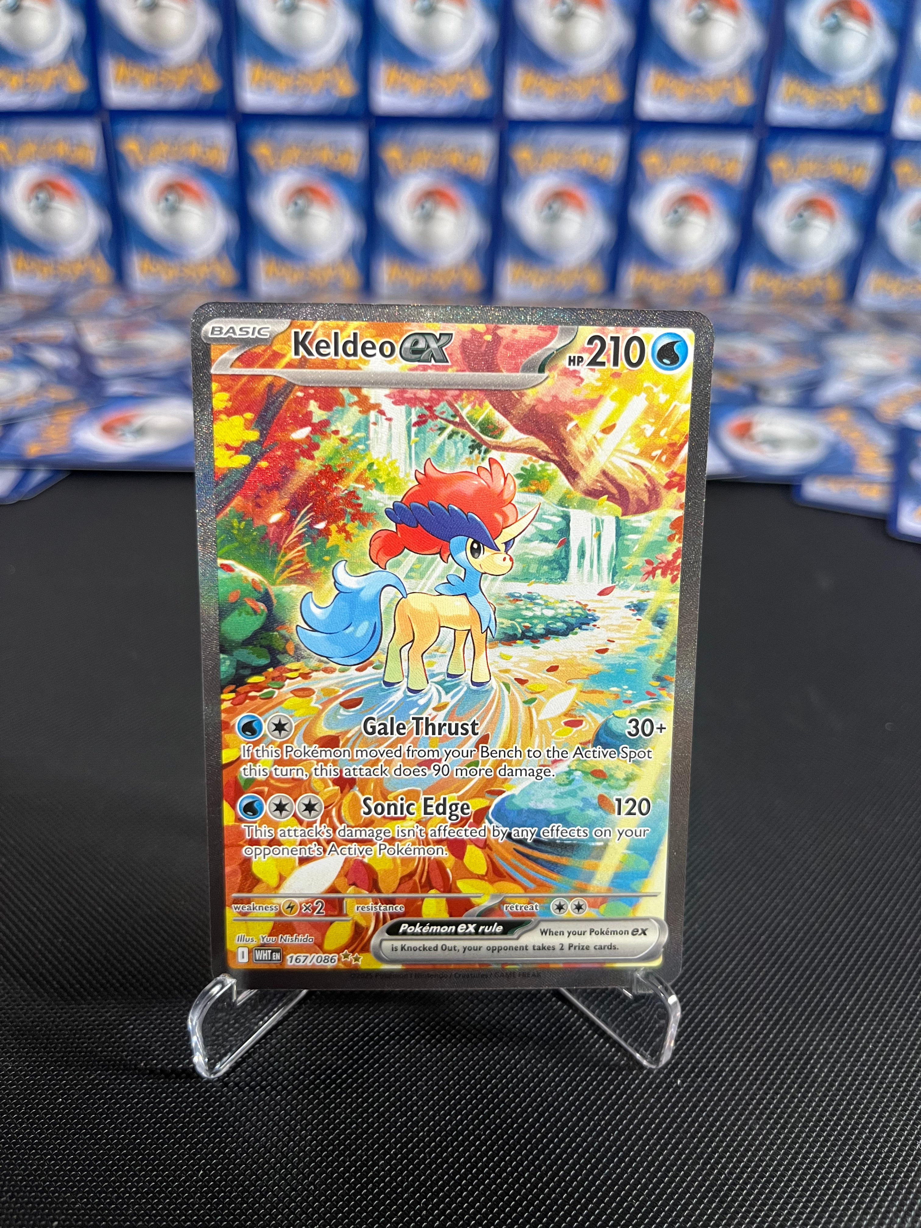 Keldeo Ex #167