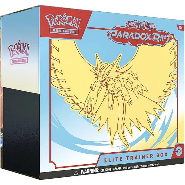Elite Trainer Box – Expansión Paradox Rift (Pokémon TCG) Accesorio para juego de cartas DECKMEX 