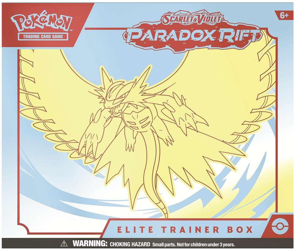 Elite Trainer Box – Expansión Paradox Rift (Pokémon TCG) Accesorio para juego de cartas DECKMEX 