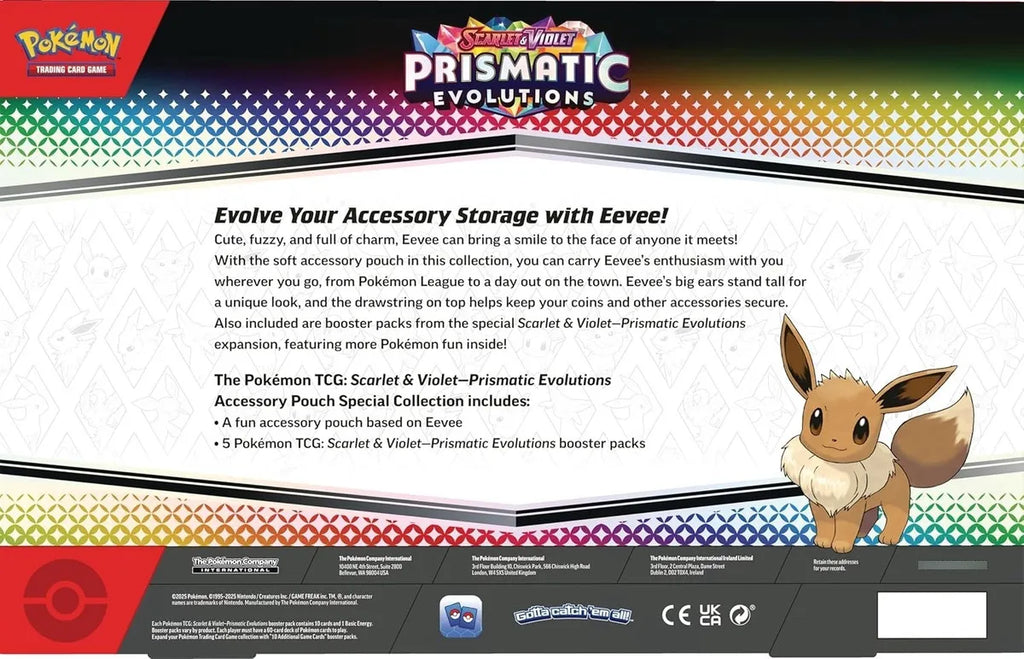 Pouch Collection - Prismatic Evolutions (Pokémon TCG) (ESPANOL)