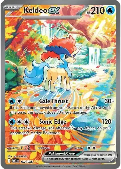 Keldeo Ex #167