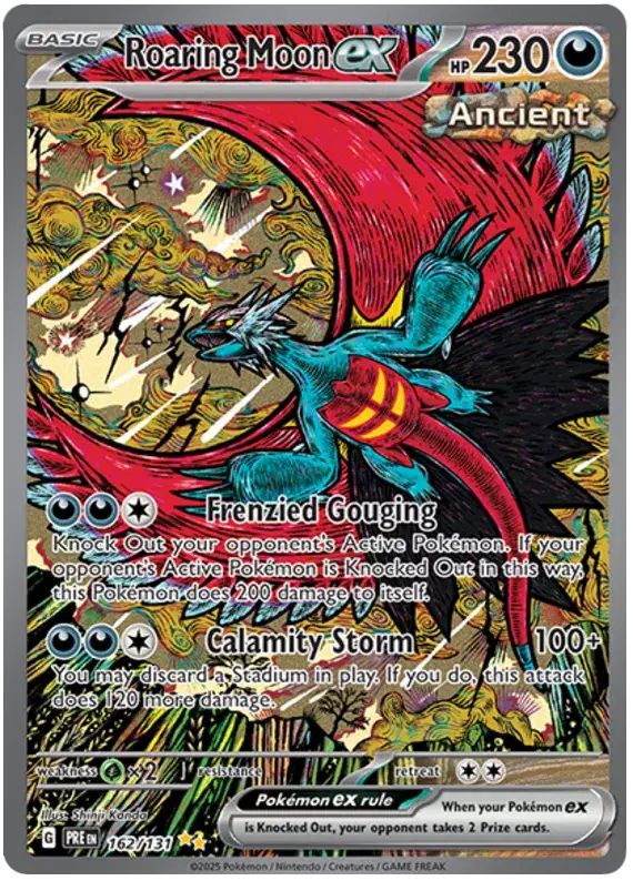 Roaring Moon Ex #162